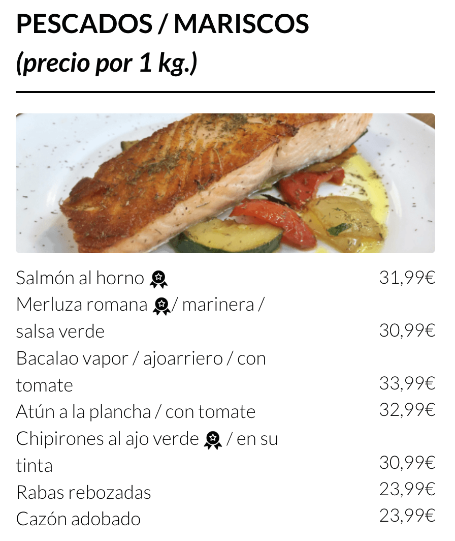 PESCADOS PARA LLEVAR MADRID
